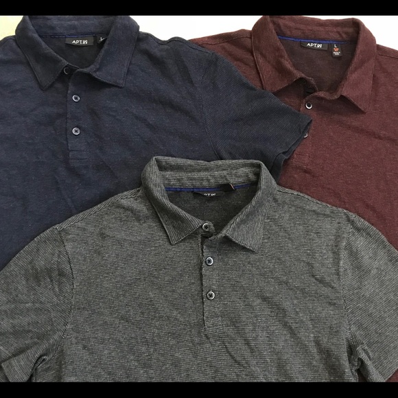 apt 9 slim fit polo